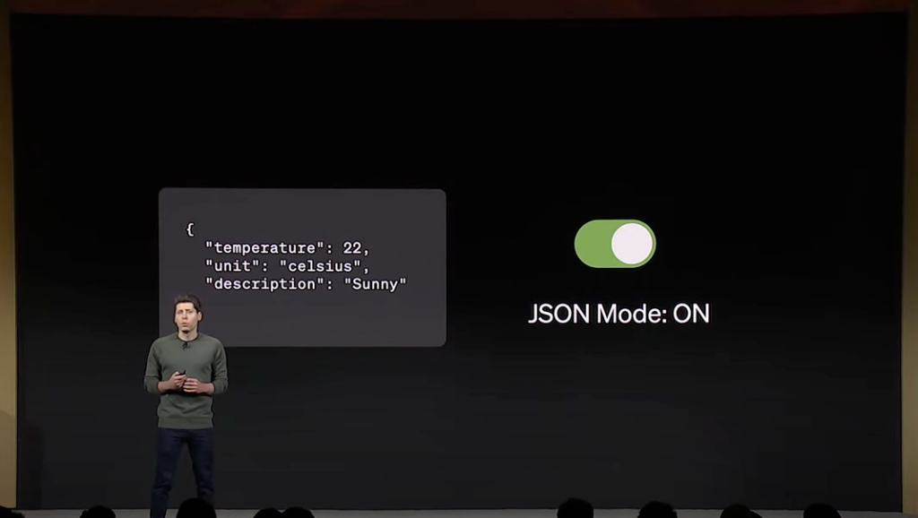 JSON, more control