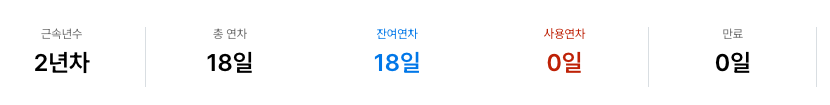휴가관리