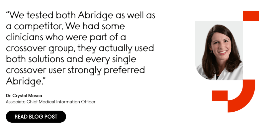 Vertical AI : Abridge ai